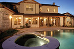 luxury home with stunning hot tub