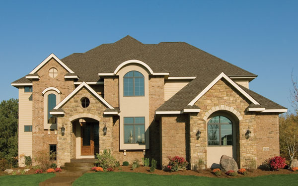 two-story house plan with great curb appeal