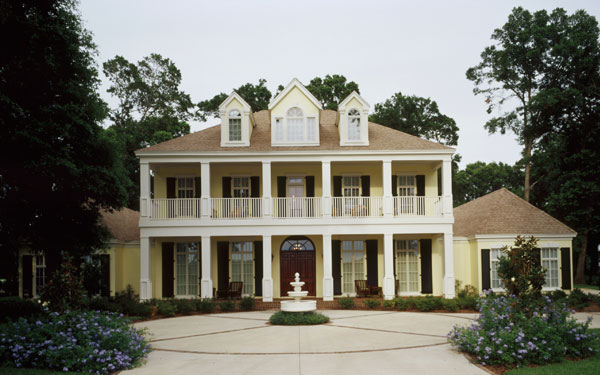 French Colonial Style House