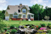 beautiful country house plan with complmenting landscaping ideas beautiful country house plan with complmenting landscaping ideas