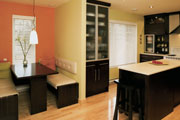 Uncluttered kitchen floor plan layout Uncluttered kitchen floor plan layout