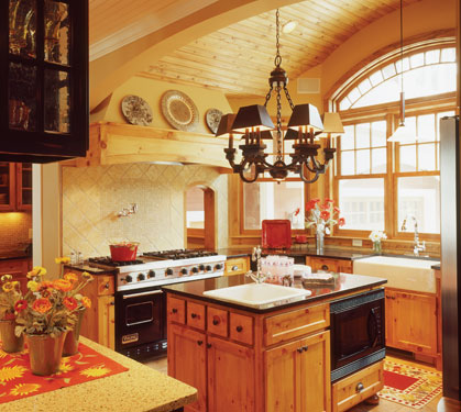 beautiful kitchen sink with window