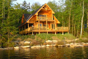 rustic lake home design thumbnail