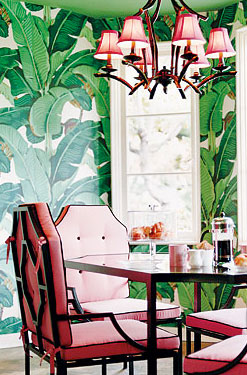 green wallpaper