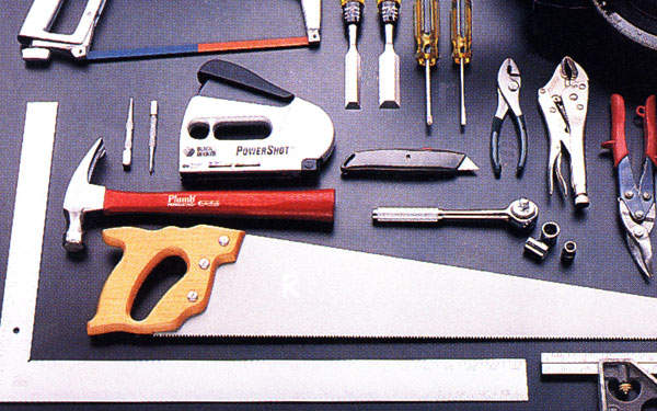 photo of common household tools
