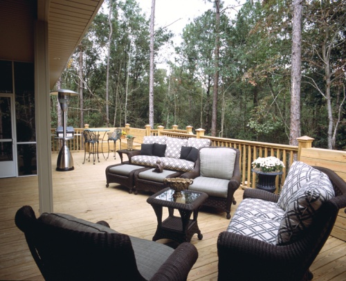 Ranch House Outside Deck