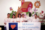 McKesson volunteers for Riverside Community Care