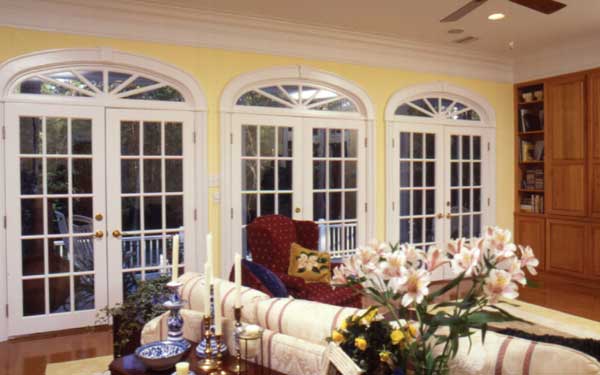 southern style classic french doors