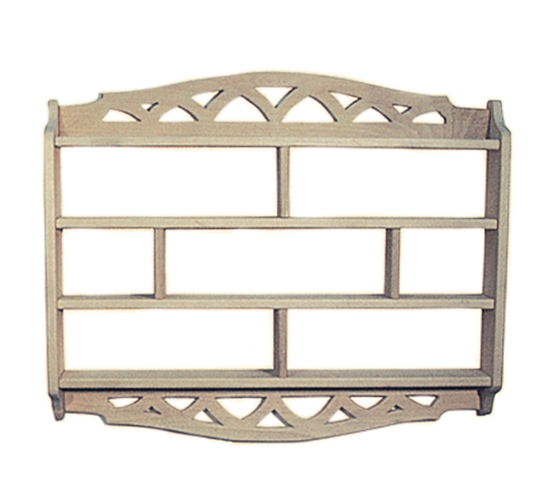 Modern Plan Front of Home Curio with Diamonds