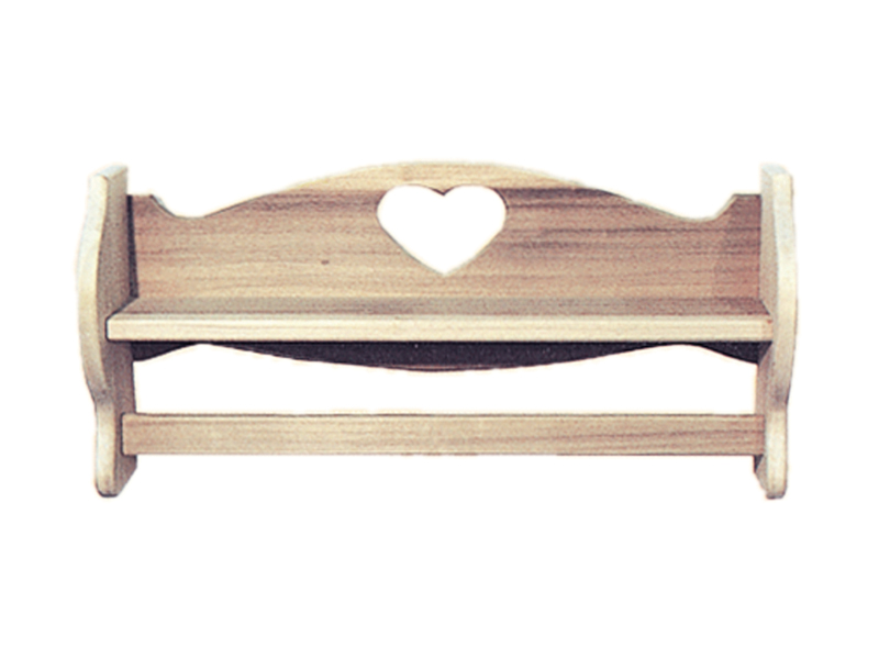 Building Plans Front of Home Towel Bar with Shelf