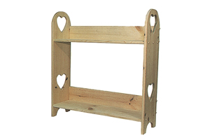 Building Plans Front of Home 2 Shelf Plant Stand