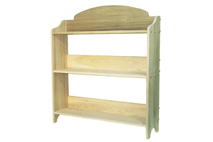 Building Plans Front of Home 3 Shelf Bookcase