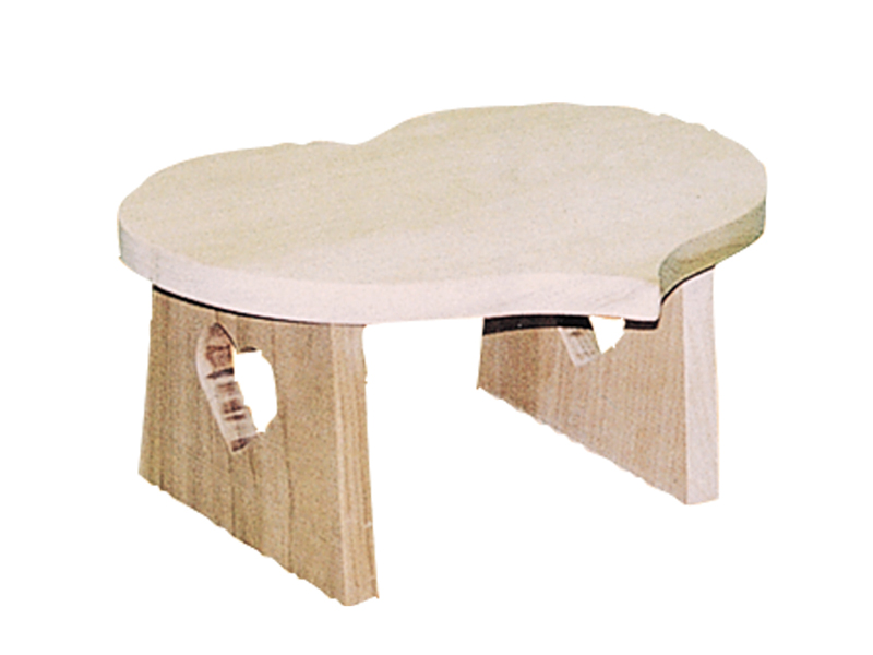 Building Plans Front of Home Heart Shaped Stool