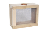 Children's bug keeper has screen sides for ventilation