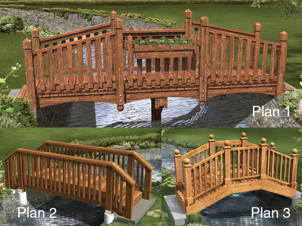 A Trio Of Bridge Designs In Various Lengths
