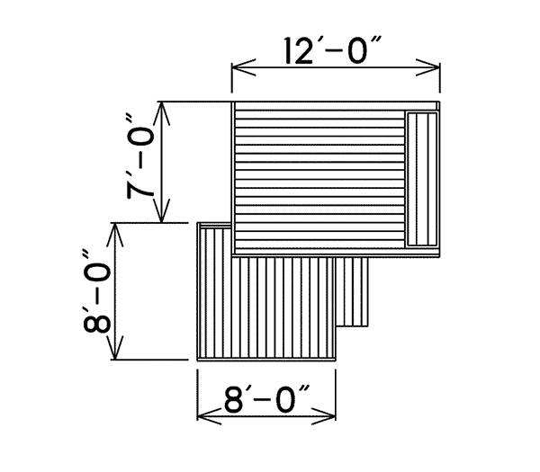 Image Of Large First Floor For House Plan 002D-3007