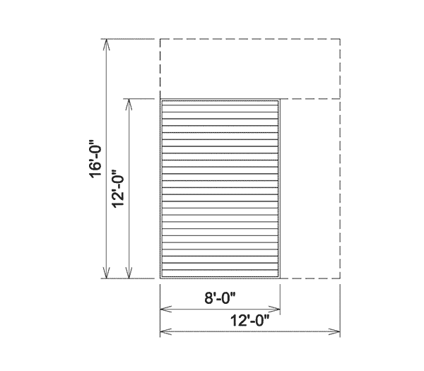 Image Of Large First Floor For House Plan 002D-3011