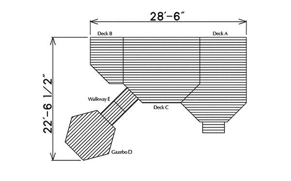Image Of Large First Floor For House Plan 002D-3029