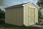 Gable storage sheds can be adapted to the size you need 