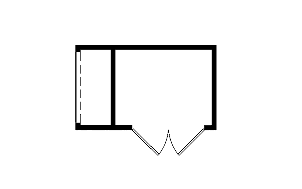 Image Of Large First Floor For House Plan 002D-4516