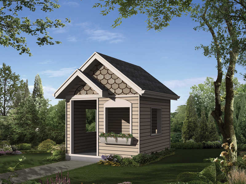 Building Plans Front of Home 002D-4517 | House Plans and More