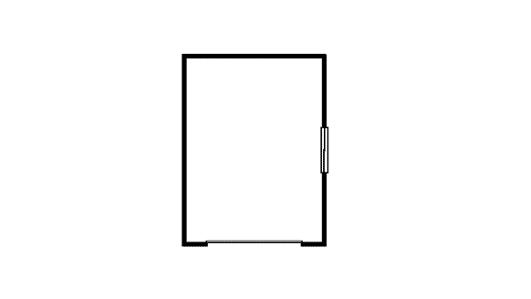 Image Of Large First Floor For House Plan 002D-4521