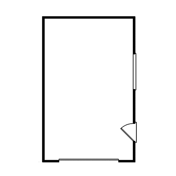 Image Of Large First Floor For House Plan 002D-6005