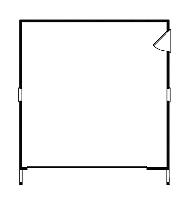 Image Of Large First Floor For House Plan 002D-6035