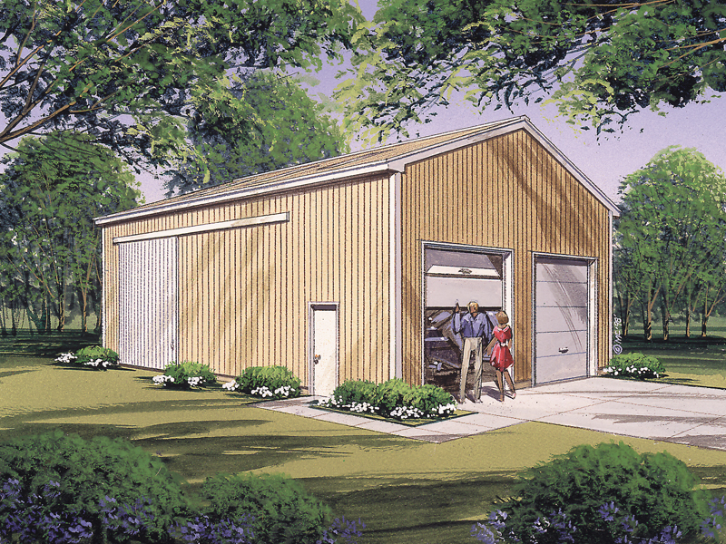 Building Plans Front of Home 002D-7500 | House Plans and More