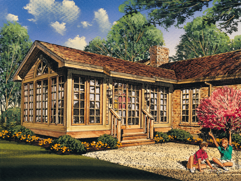 Building Plans Front of Home 002D-7504 | House Plans and More