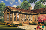 Three-seasons room offers the feeling of being surrounded by the outdoors all throughout the year