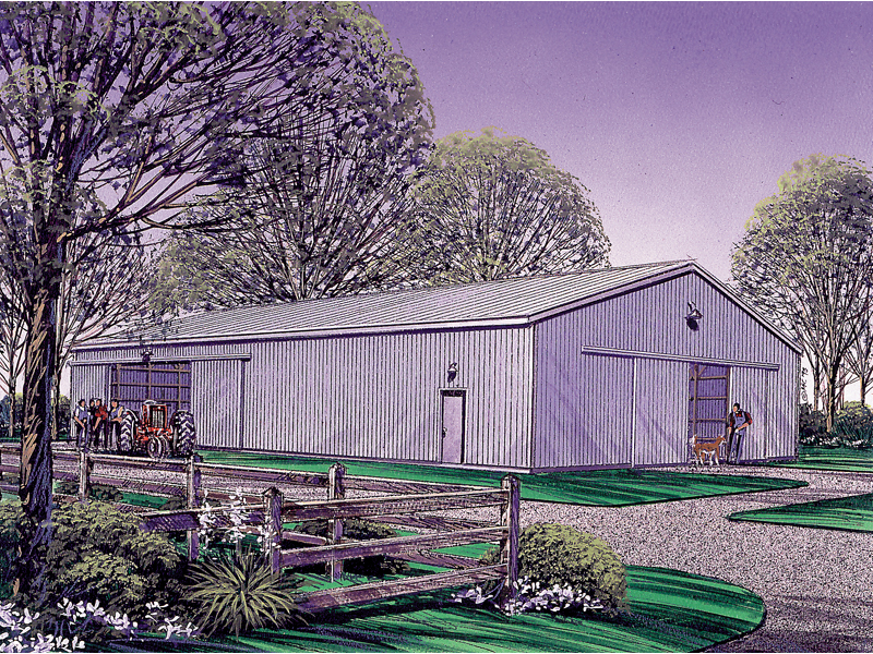 Building Plans Front of Home 002D-7507 | House Plans and More