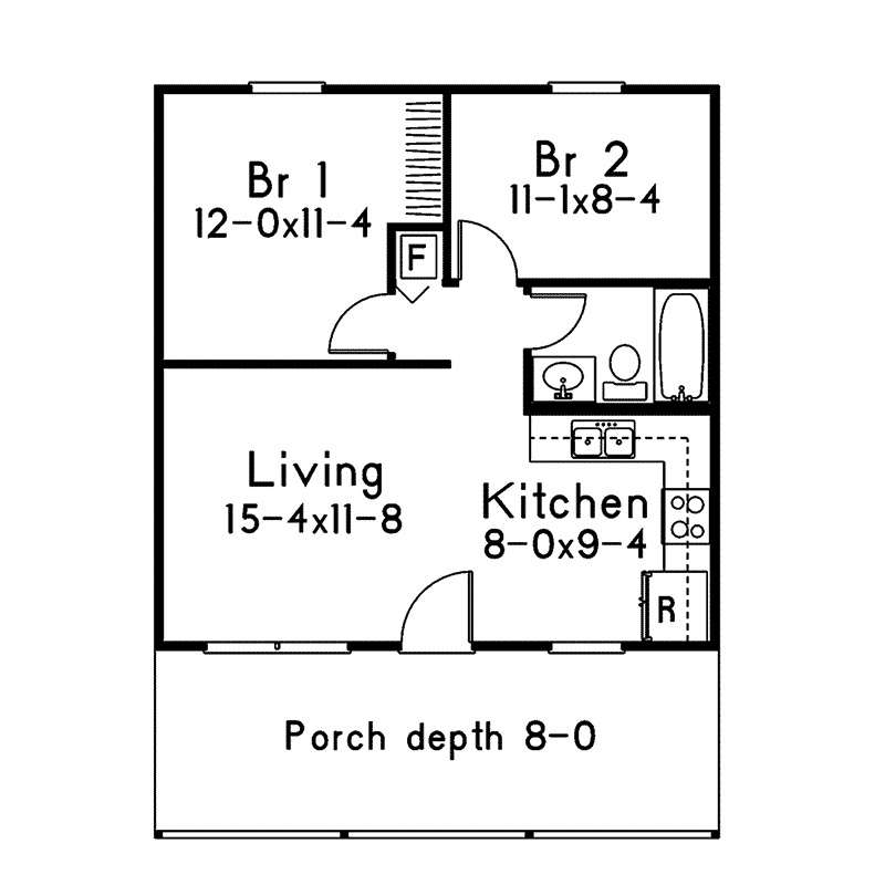 Building Plans First Floor 002D-7508 | House Plans and More