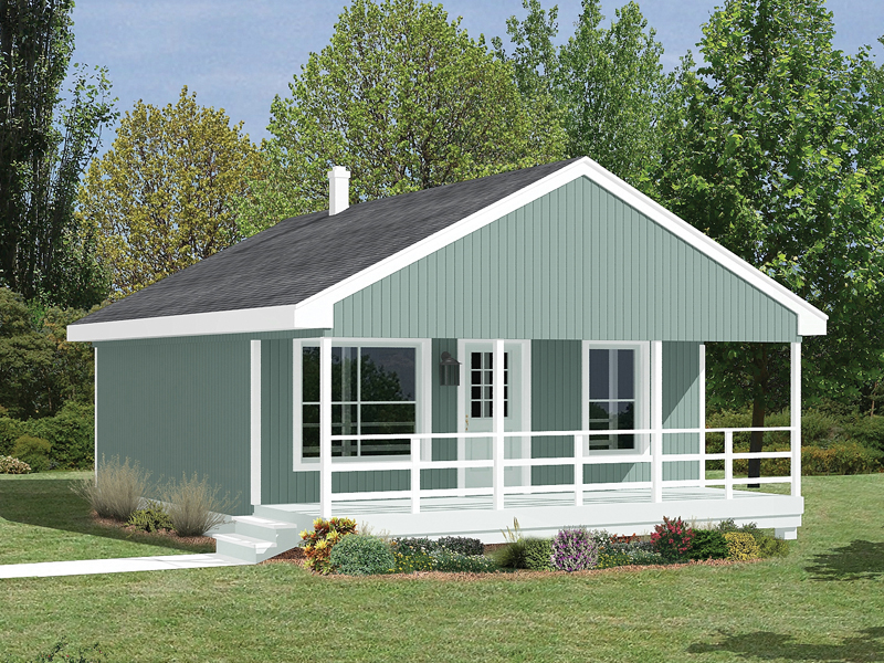 Building Plans Front of Home 002D-7508 | House Plans and More