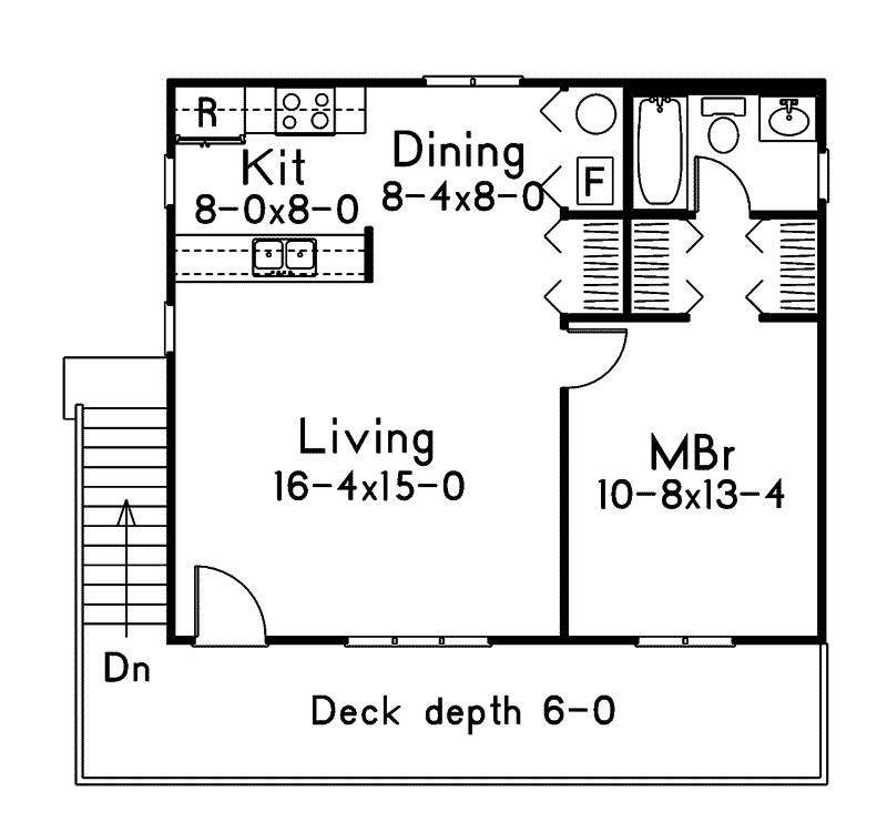 Building Plans First Floor 002D-7516 | House Plans and More