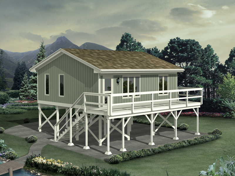 Building Plans Front of Home 002D-7516 | House Plans and More