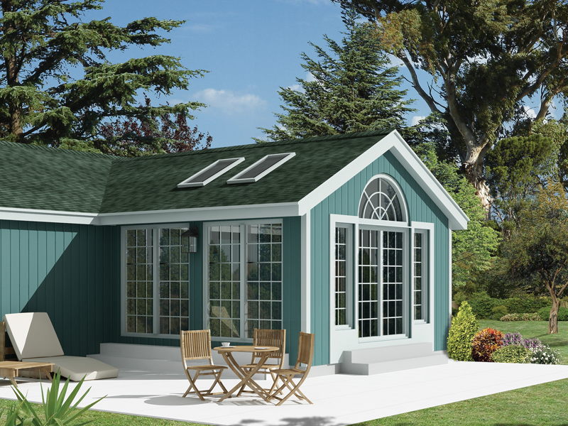 Building Plans Front of Home 002D-7518 | House Plans and More