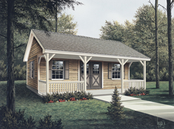Cabins on Cabin Plans  Cottage Plans  Barns And Outdoor Building Plans   House