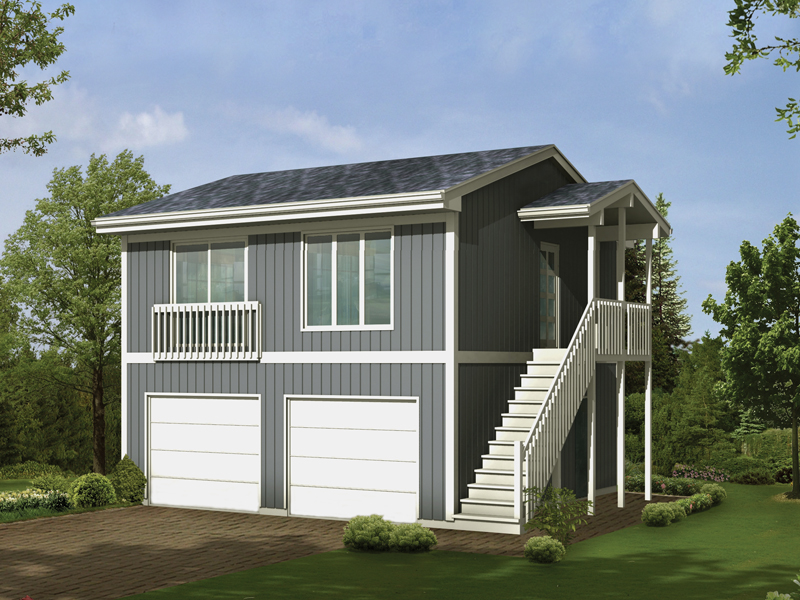 Building Plans Front of Home 002D-7525 | House Plans and More