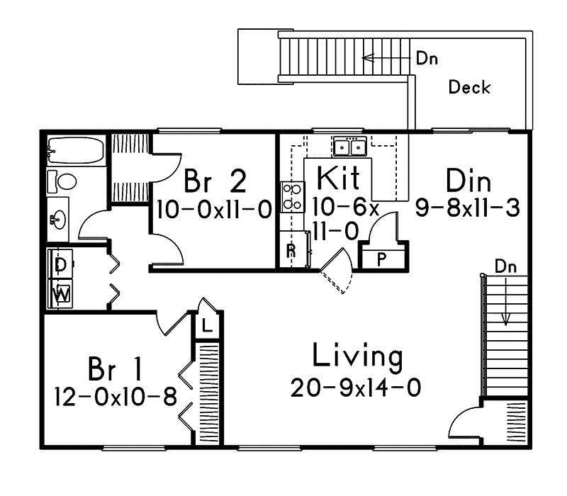 Building Plans Second Floor 002D-7529 | House Plans and More