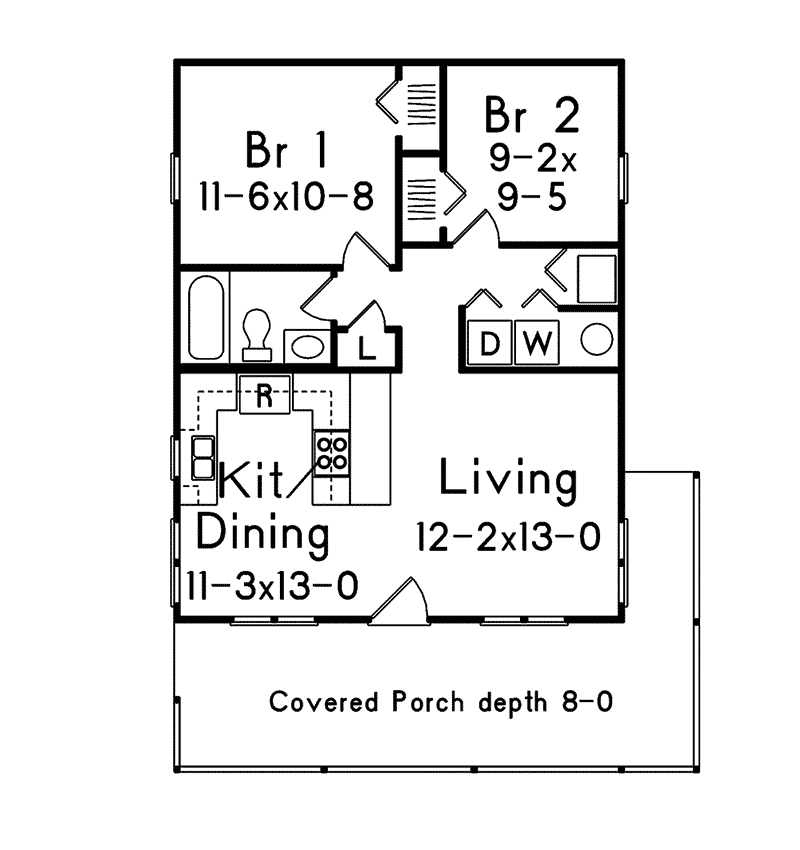 Building Plans First Floor 002D-7531 | House Plans and More