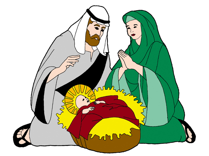 Country French Home Plan Front of Home Mary, Joseph & Jesus