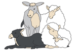 These nativity animals offer even more extras to complete your nativity scene