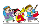 The kids music parade is a cute and fun pattern