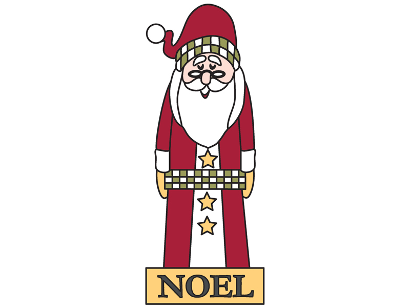 Ranch Plan Front of Home Santa Noel - House Plans and More