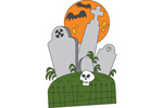 Tombstones is a great addition to your outdoor Halloween decorations