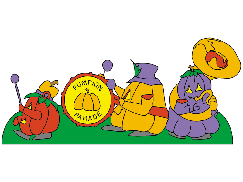 Traditional Plan Front of Home Pumpkin Parade
