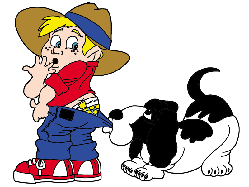 Arts and Crafts Plan Front of Home Dog Biting Boy's Pants