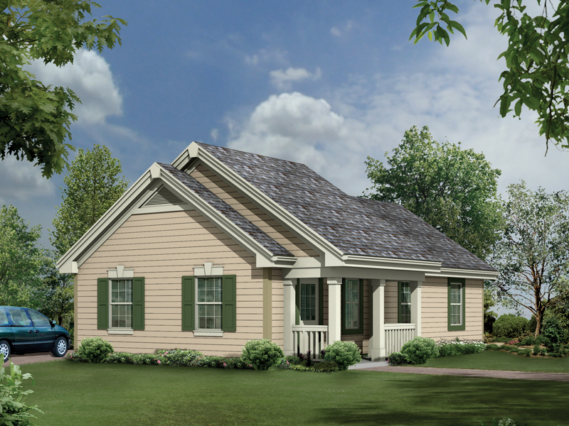 Building Plans Front of Home 009D-6003 | House Plans and More