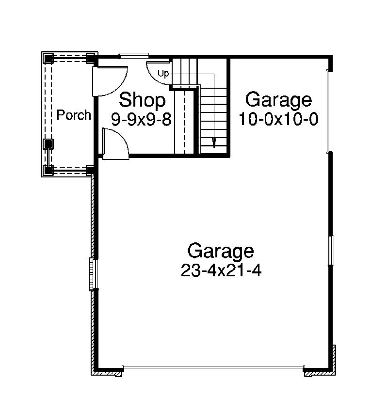 Building Plans First Floor 009D-6006 | House Plans and More